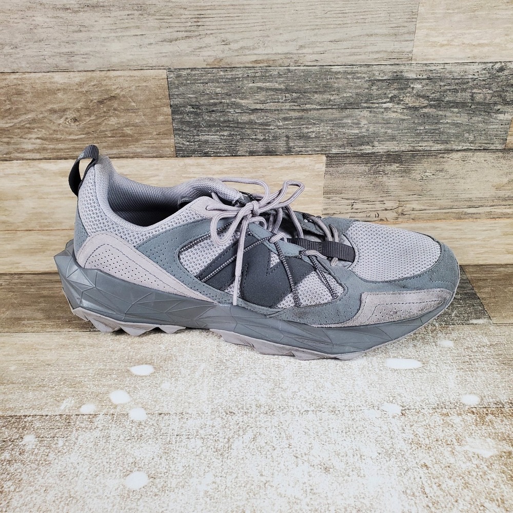 New Balance Dynasoft Tektrel V1 Shoes Sz 14 Gray Neutral Sneakers